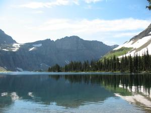 reflection of the lake