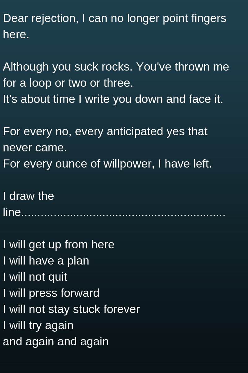 I am paving a new roadI am chosenI am reachingI am unstoppableI am leadingI am understanding I am forgivingI am walking in loveI am returning to love's doorI am jazzI am beatI am hip hop